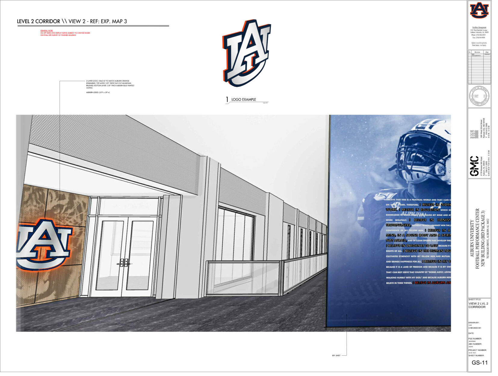 Auburn Football Performance Facility renderings